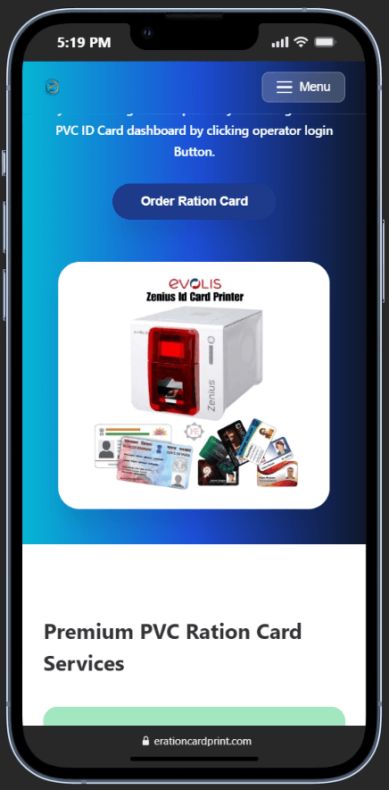 eRation PVC Printing